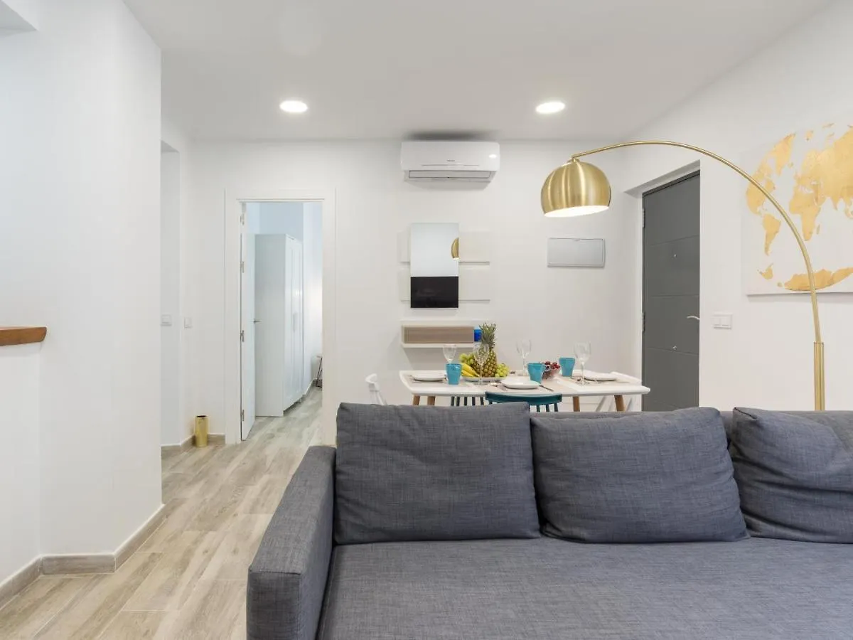 Апартаменты Preciosa Casa Terraza Privada 2Hab 2Banos Ac Малага